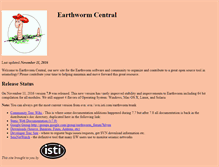 Tablet Screenshot of earthwormcentral.org